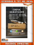 Свеча зажигания (цена за 1 шт.) VW Polo IV, V 01-, Golf V,VI 03- , Skoda Octavia (1Z3,1Z5) 04-, Rapid (NH3) 12-