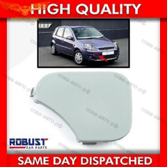 Заглушка серая переднего бампера буксировочного крюка FORD Fiesta 2001-2008