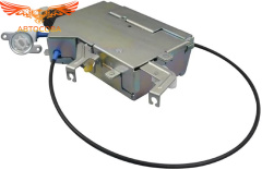 Механизм замка правой выдвижной длинной двери (+ЦЗ) Transit 2001-2014 (YC15B264A00BH) синий-короткий
