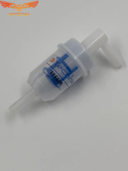 Фильтр топливный тонкой очистки дизельный универсальный пластмассовый (угол) TFF608