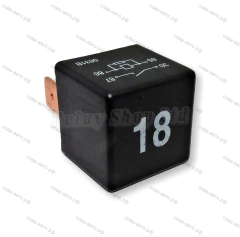 Реле (4-контактное) Audi VW Seat Skoda Black-18 12V 40A