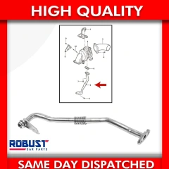 Выпускной масляный патрубок турбины Ford Transit 2.4 TD 2006-2013 (OTOSAN 	6C1Q-6K677-CB)