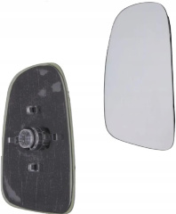 Стекло МЕХАНИЧЕСКОЕ ПРАВОЕ зеркала Ford Transit 1995-2000 (крепление под шар)