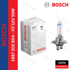 Лампа 1 шт. автомобильная Bosch "Eco", H7 12V 55W. 1987302804
