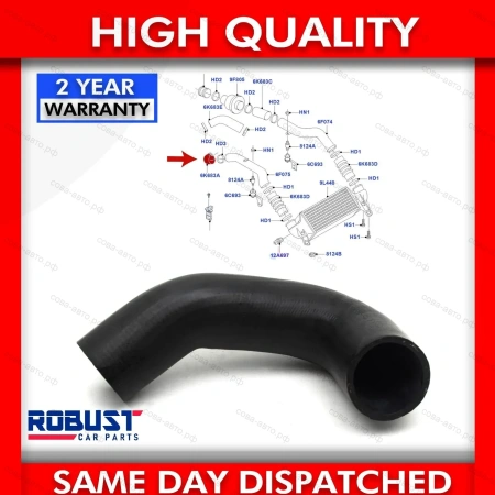 Патрубок интеркулера FORD Connect 1.8TDCI  08.2006-13  R 5050743