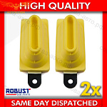 Отбойник 2 шт. задней рессоры верхний Ford Transit 2000-2006 (прямоуг.170mm)
