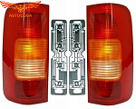 Фонарь 2 шт. ЛЕВЫЙ и ПРАВЫЙ С ПЛАТОЙ задний VAG LT 1998-2005