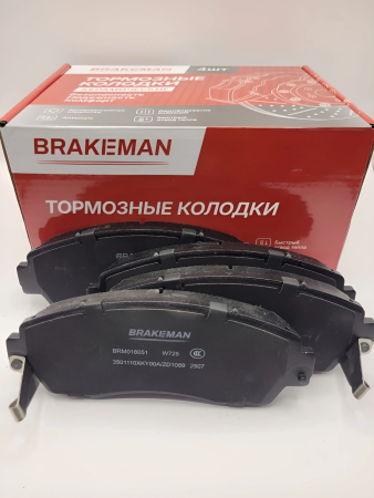 Передние тормозные колодки Тенет Т7