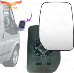 Стекло зеркала ПРАВОЕ МЕХАНИЧЕСКОЕ FORD Transit 2000-2013