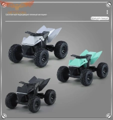 Машина игрушечная коллекционная "Tesla" с пикапом