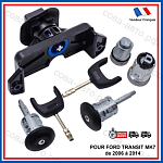 К-т личинок замков Ford Transit 2006-2013  5 замков