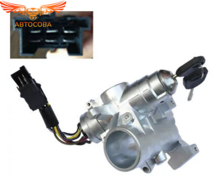 Контактная группа зажигания Transit 1986-2000 с корпусом (замок зажигания в с боре)