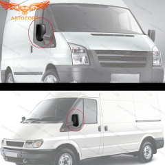 Крышка зеркала правая Ford Transit 2000-2013 (крепление под защелки)