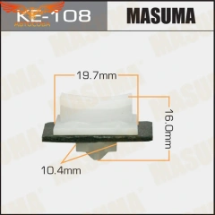 Клипса молдинга ветрового стекла MASUMA KE108