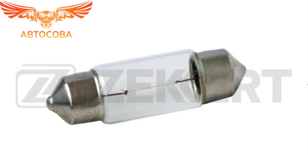 Лампа C5W (SV8.5-8) 12V 5W 