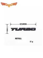 Металлический логотип "TURBO" 