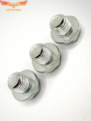 Пробка 3 шт. слива масла HYUNDAI / KIA / MOBIS и для Ford OHC, V6, Transit  2.5 D / 1,6 D, 1,8 D (14x1.5)