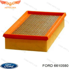 Фильтр воздушный Ford 6610580 Transit 2.5D / TD 1991-2000 прямоуг. (312x148x57)
