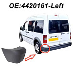 Клык заднего ЛЕВЫЙ бампера дляFORD TRANSIT CONNECT (2003-2013)
