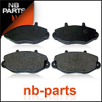 Колодки тормозные пер. Ford Transit 1991-2000 150-190 R15"