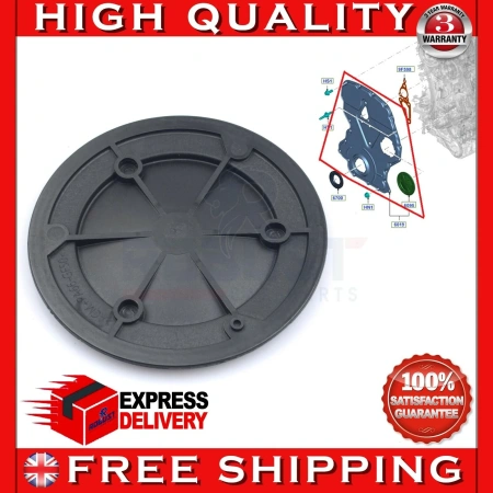 Лючок ТНВД (Круглый) передней крышки двигателя Transit 2000-