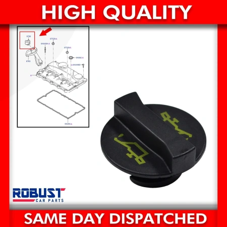 Крышка маслозаливная все Zetec-S / 1.3 / 1.6 Rocam / 1.8 / 2.0 / 2.3  Duratec / 2,2 / 2,4 / 3,2 TDCi Transit 2006- 1135010