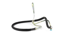 Шланг г/у руля низкого давления (железный с резиновой трубкой в сборе) Ford Transit 2.5TD 1995-2000