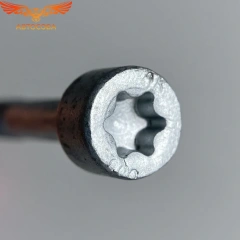 Болт 4 шт. крепления форсунки CDI (Длина: 79мм; длина резьбы: 55мм, М6; профиль головки винтов: внутренний Torx)