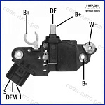 Регулятор напряжения генератора Ford Transit 2000-2006