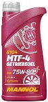 MANNOL MTF-4 GETRIEBEOEL GL-4 75W80 Масло трансмиссионное (1L)