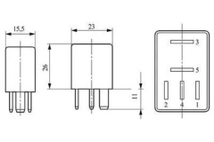 Реле поворотов и др. SPRINTER