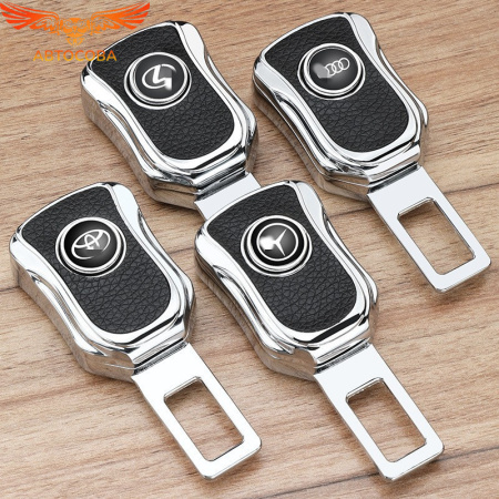 Заглушки ремня кожаная комплект 2 шт