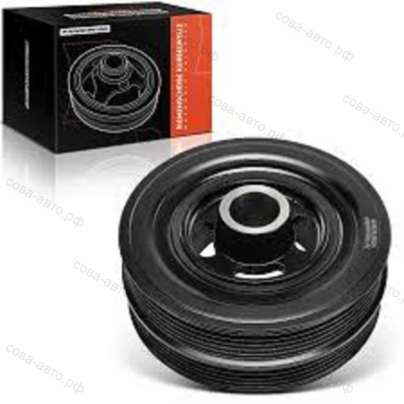 Шкив коленвала FORD Focus II-III 1.6-2.0d (05>) / Mondeo IV 1.6-2.0 (10>), VOLVO V50 1.6 (05-12) / S40 II 1.6 (05-12) / C30 1.6 (06-12)