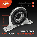 Подвесной кардана для Mercedes SPRINTER / VW LT 2006-> длина: 222мм, ширина: 44мм, толщина: 140мм, внутренний диаметр: 47мм