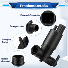 Моторчик омывателя 2 выхода Ford FİESTA 2008- / B-MAX 09-