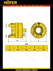 Фильтр топливный ЛАРГУС RENAULT с 2006г.