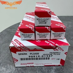 Свеча  4 шт. зажигания арт. 90919-01247 (FK20HR11) Toyota Camry, Land Cruiser Prado, Highlander (Япония)