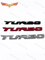 Металлический логотип "TURBO"
