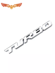 Металлический логотип "TURBO"
