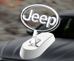 Логотип автомобиля передний  из цинкового сплава вертикальная модификация Jeep