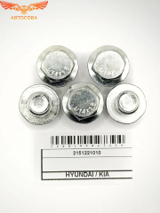 Пробка 5 шт. слива масла HYUNDAI / KIA / MOBIS и для Ford OHC, V6, Transit  2.5 D / 1,6 D, 1,8 D (14x1.5)