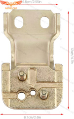 Петля верхняя левая задней двери Ford Transit 2001-2013 (на 180)