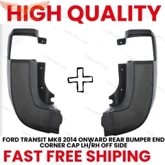 Клык ЛЕВЫЙ и ПРАВЫЙ заднего бампера для Ford Transit 2014-