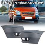 Клык ЛЕВЫЙ и ПРАВЫЙ переднего бампера под противотуманки Ford Transit 2006-2013