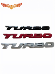 Металлический логотип "TURBO"
