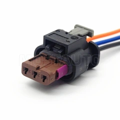 Разъем 4 шт. парктроника для VAG / BMW / Mercedes трехконтактный с проводами