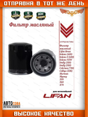 Фильтр LIFAN LF479Q11017100A масляный LIFAN SOLANO -16 (3/4 - 20 мм)
