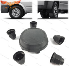 Колпак 1 шт. с 5 шт. крышками для гаек колесного диска Ford Transit 1986-2014 (98-102 mm)