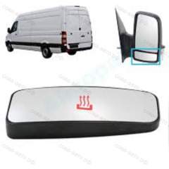 Стекло НИЖНЕЕ зеркала ПРАВОЕ ЭЛЕКТРИЧЕСКОЕ Mercedes SPRINTER 2006->