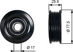 (78mmX24mm) под 5 ручейков